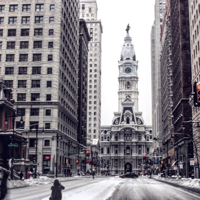 City Hall as seen from South Broad St.